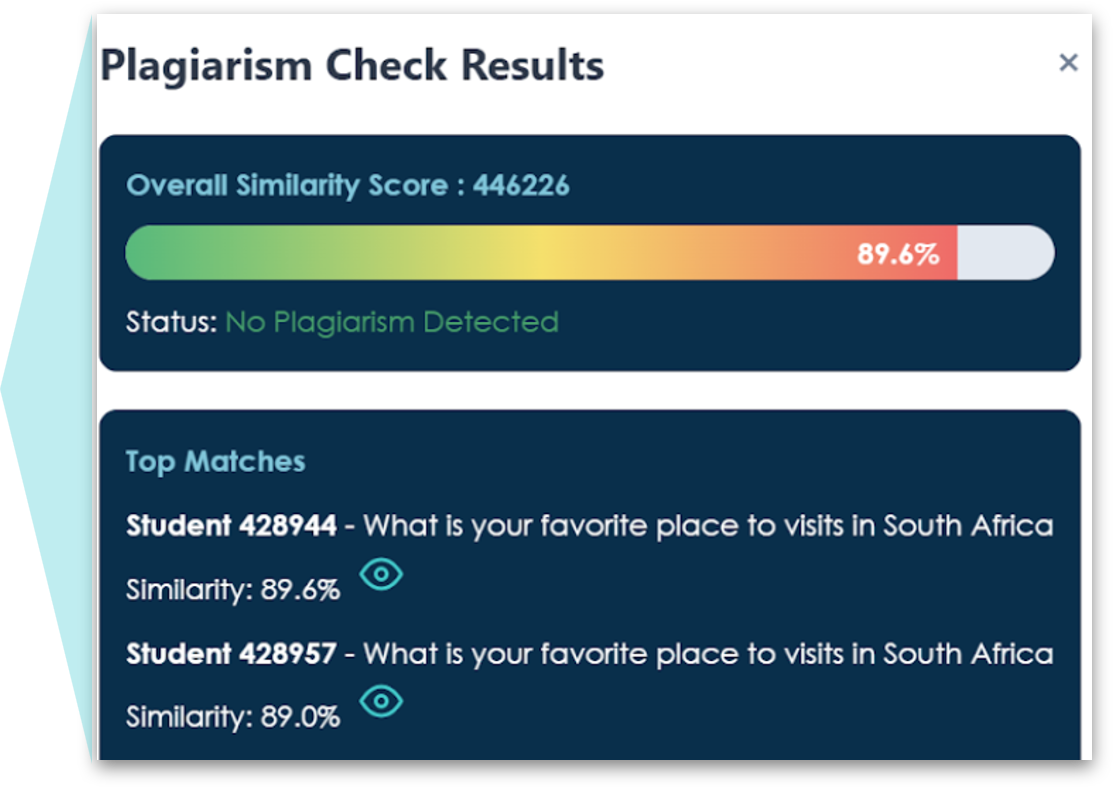 Plagiarism checker dashboard icon