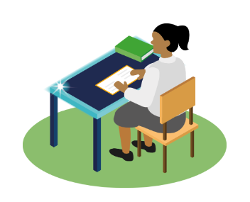 Student learning path view